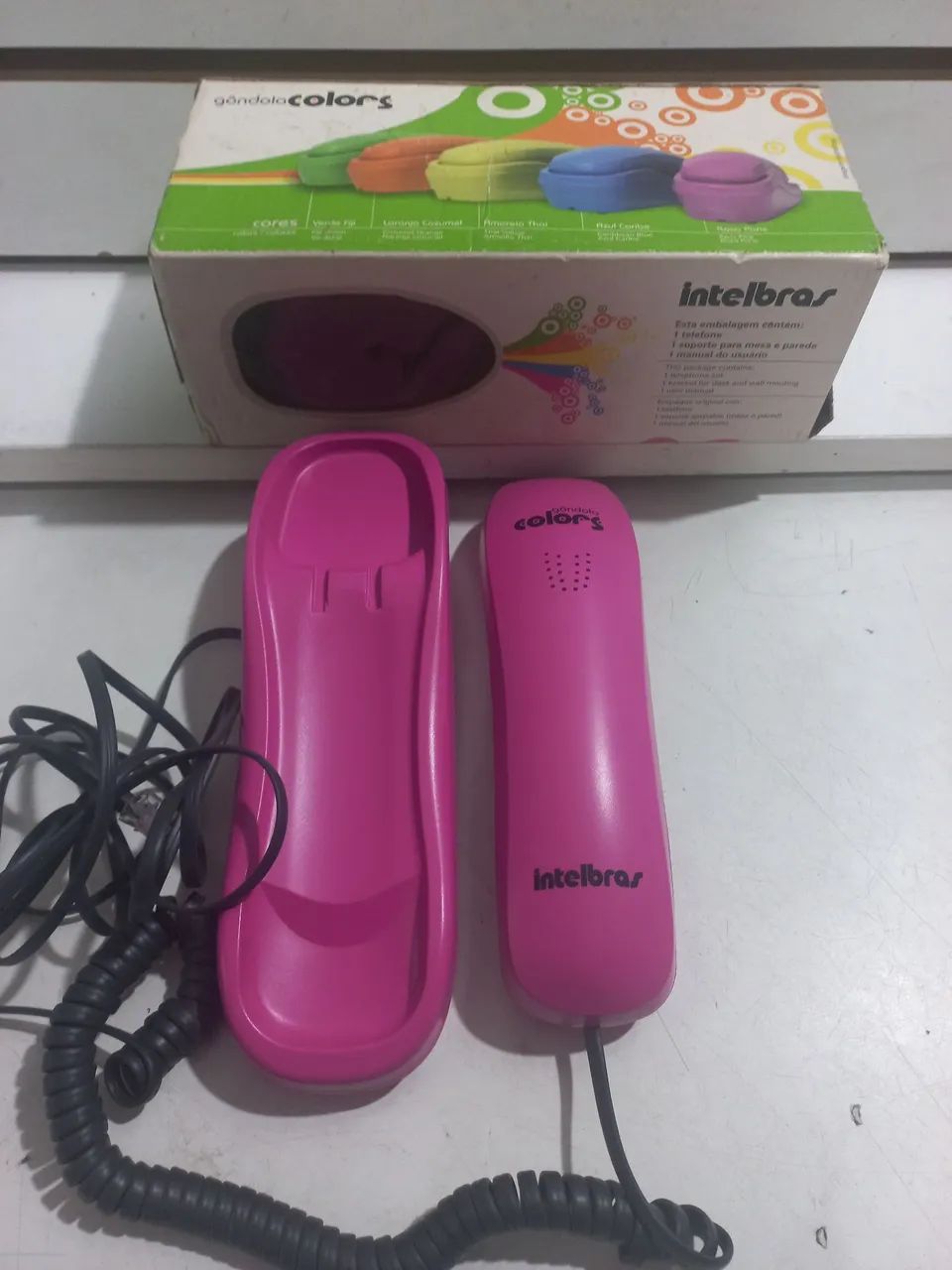 Telefone antigo Pink  - Foto 3