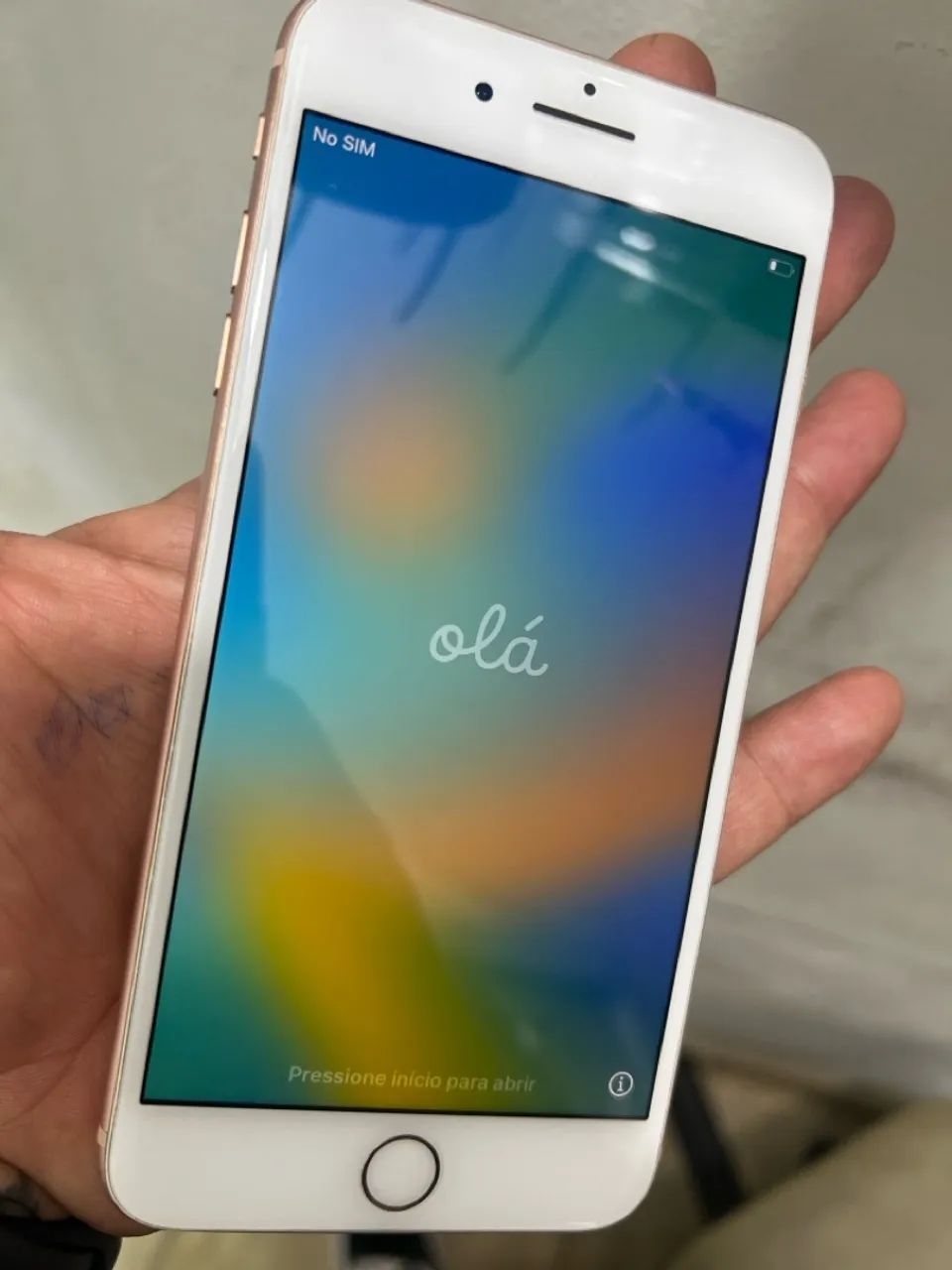 Iphone 8 Plus 64 Giga, aparelho todo original com caixa e nota fiscal - Foto 2