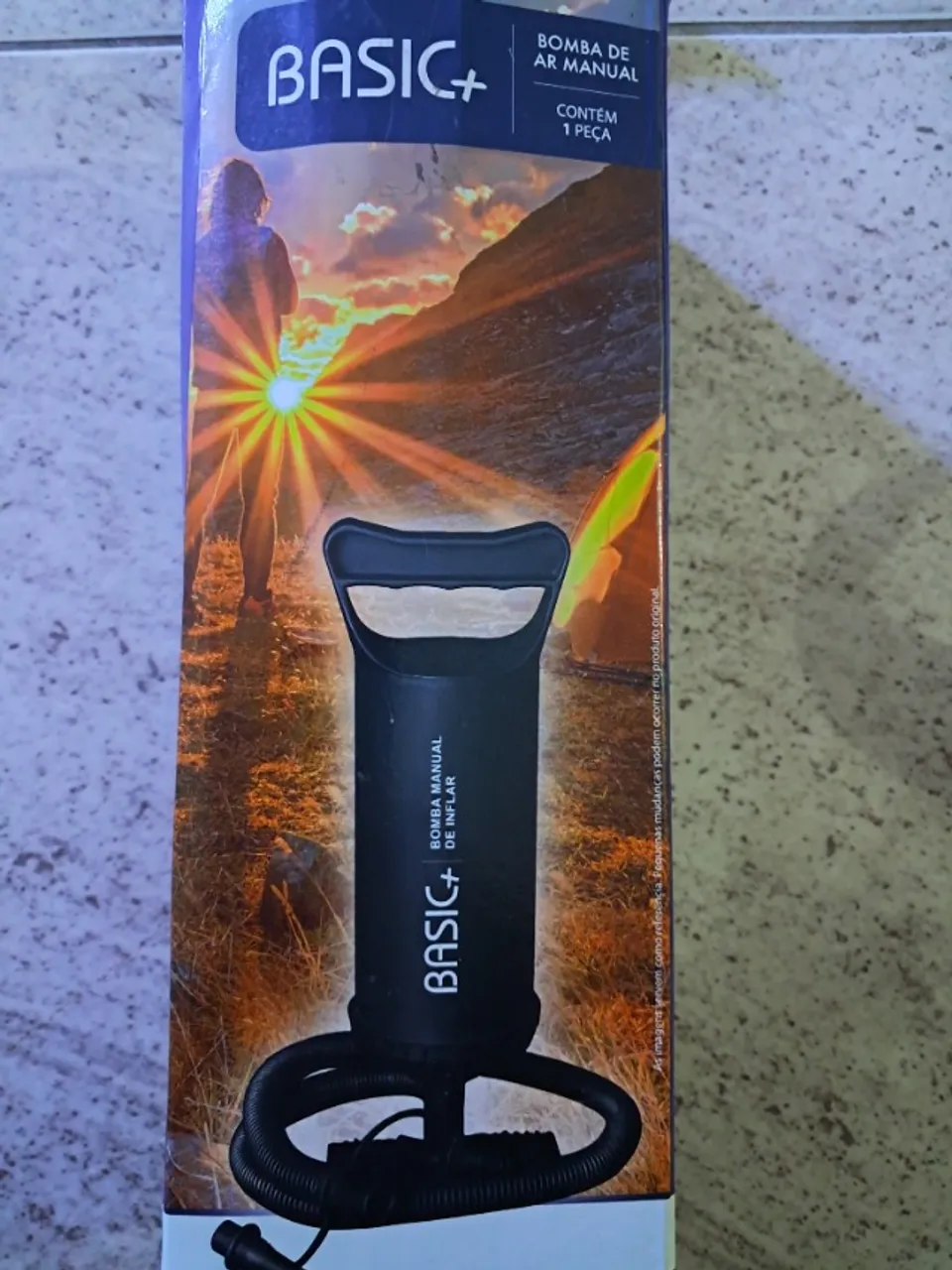 Bomba para encher colchão de ar