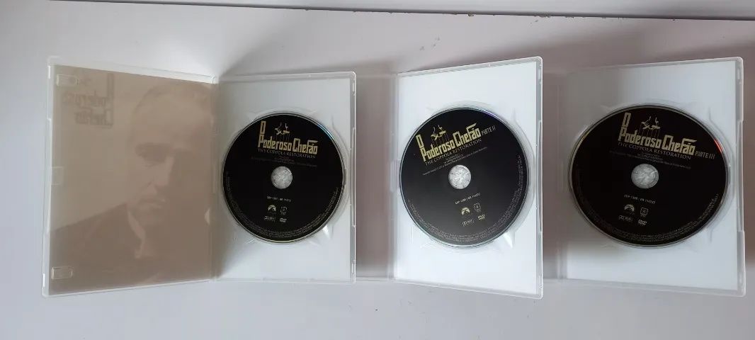 DVD Trilogia O Poderoso Chefão - Coppola Restoration - Foto 5