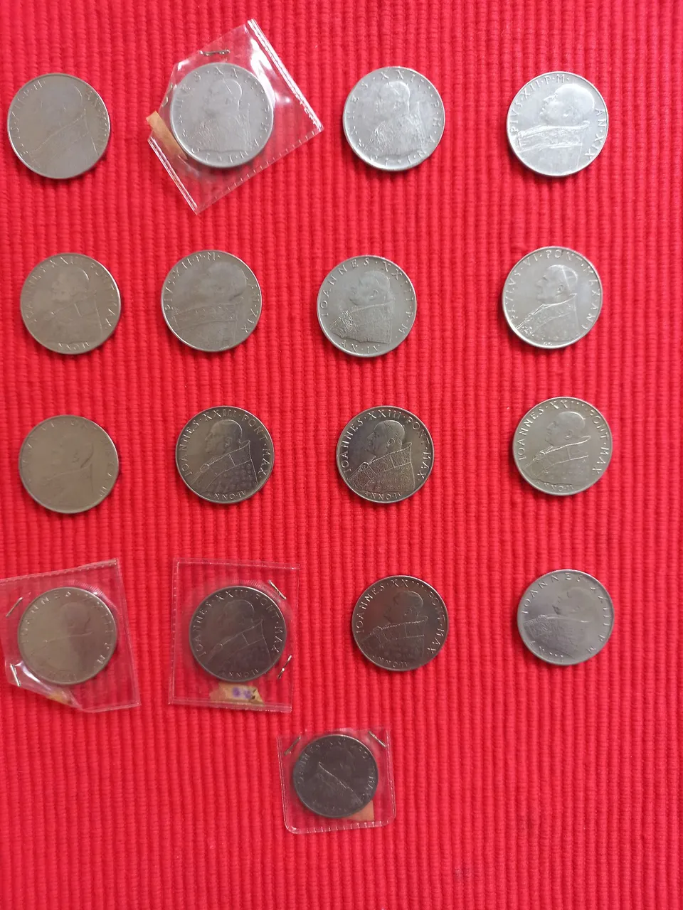 17 Moedas Antigas do Vaticano