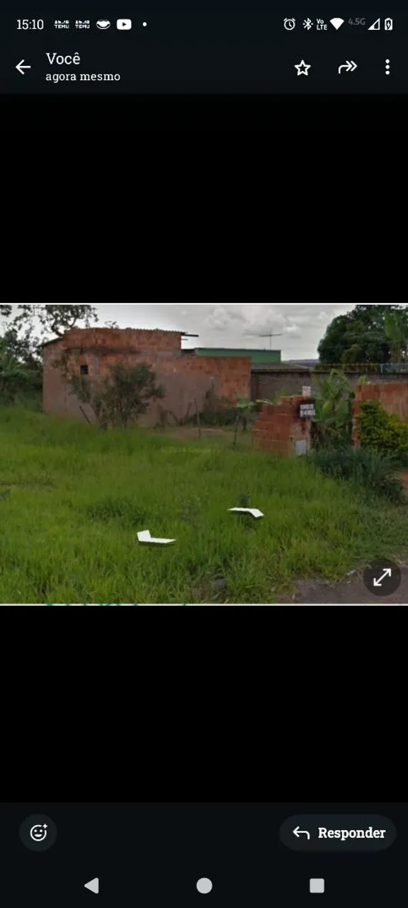 Casa simples terreno 400m