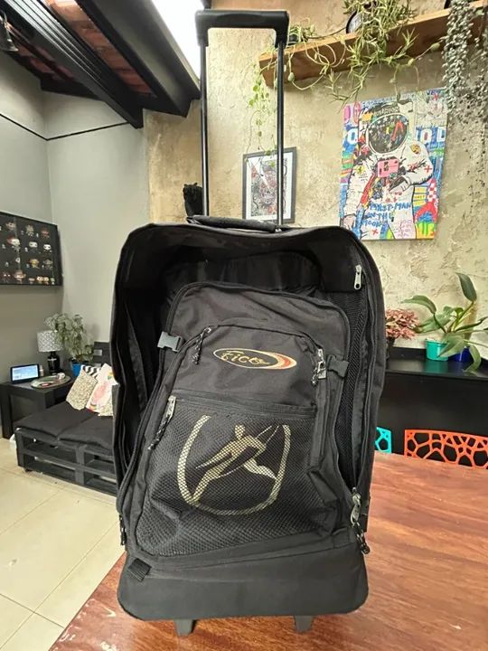 Mala de Rodinha FICO com alça de mochila!!! Super Resistente - Foto 4