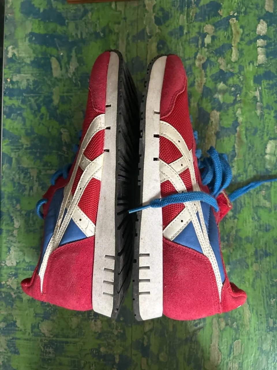 tênis asics onitsuka tiger vermelho - Foto 4