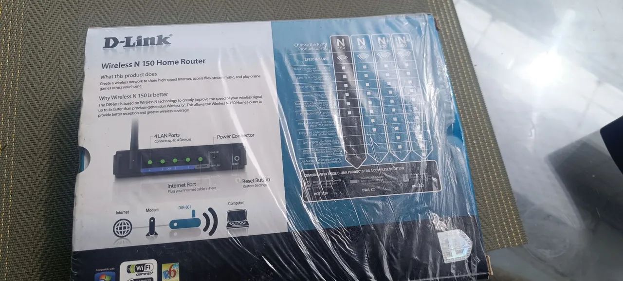 Roteador D-Link DIR-600 Wireless N 150Mbps Preto - Foto 6