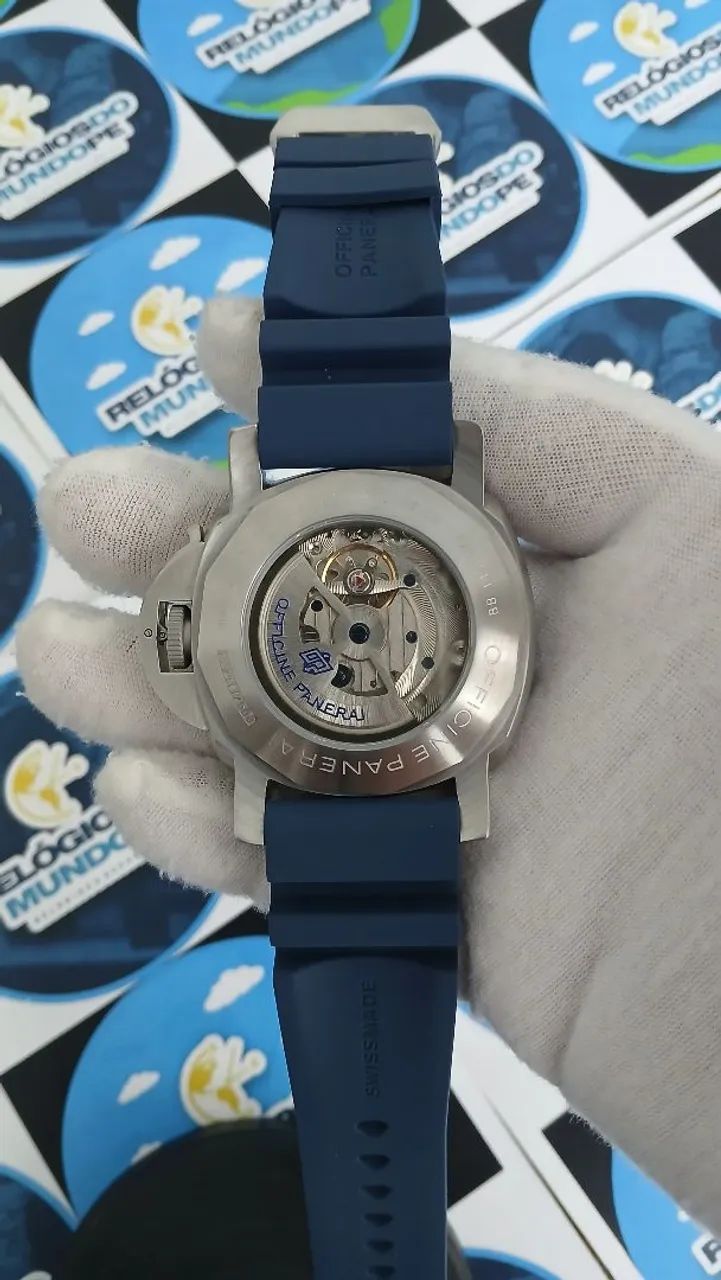RELÓGIO PENERAI SUBMERSIBLE BMG TECH - Foto 4