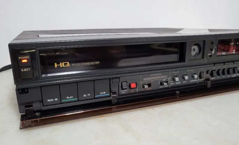 Video Cassete Sharp Vc-799b Stereo 4 Cabeças Raríssimo Preto - Foto 4