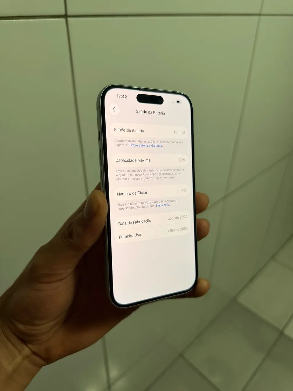 iPhone 15 128GB - Todo Original  - Foto 4