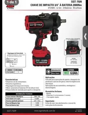 Chave de impacto  - Foto 3