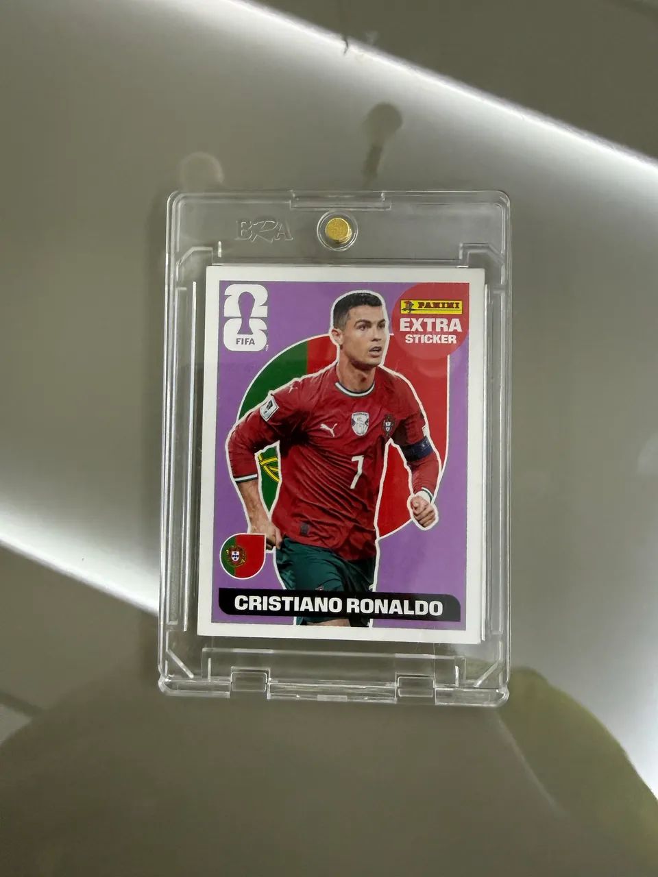 Figurinhas Copa do Mundo 2026 - CR7 Legends Extra Sticker  - Foto 3