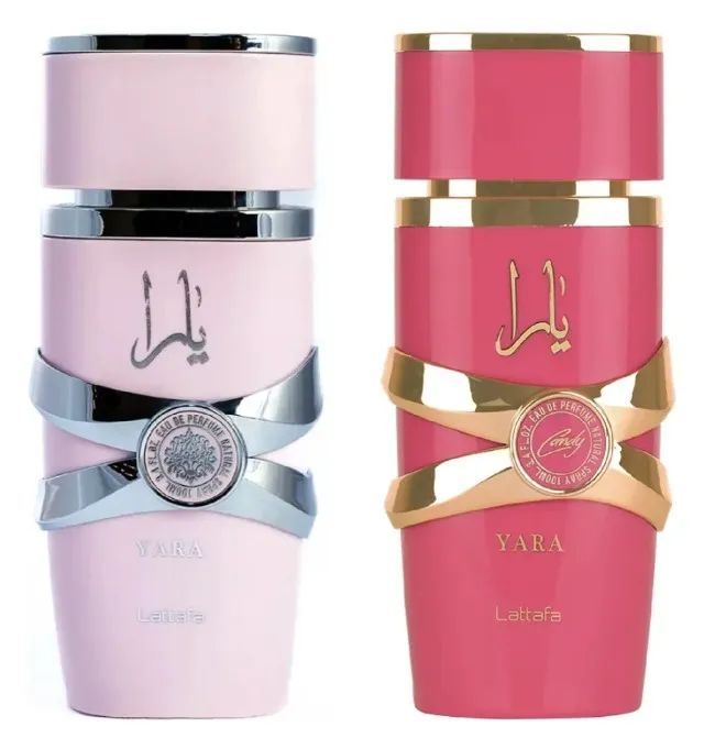 Kit Perfume Lattafa Yara Edp 100ml + Yara Candy Edp 100ml - Foto 3