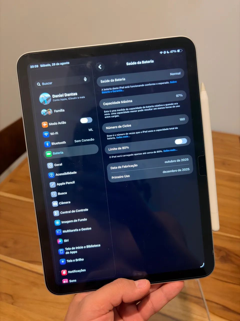 iPad 11th 128gb Silver + Apple Pencil USB-C  - Foto 5