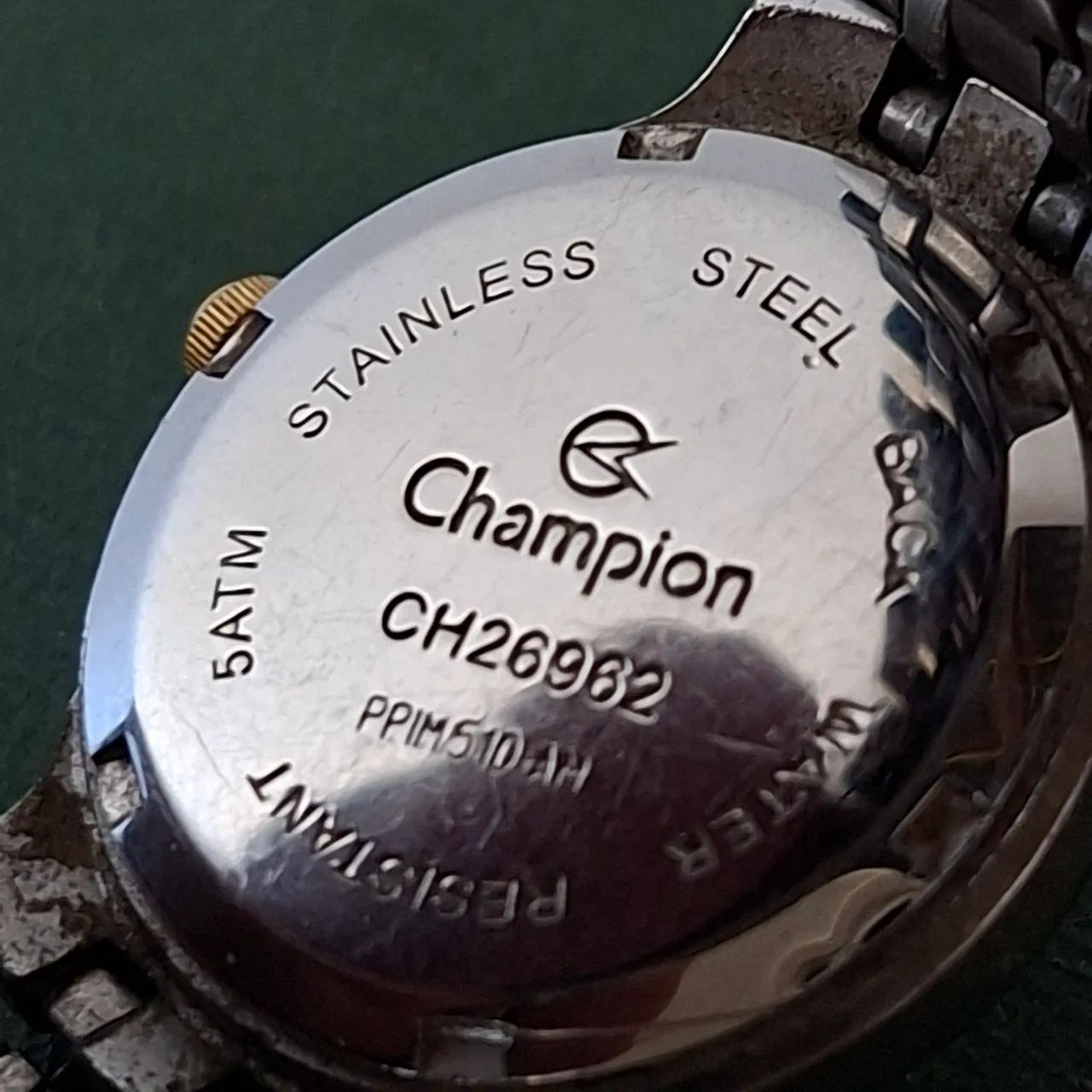 Relógio CHAMPION Prata e Dourado Model CH26962 - Foto 3