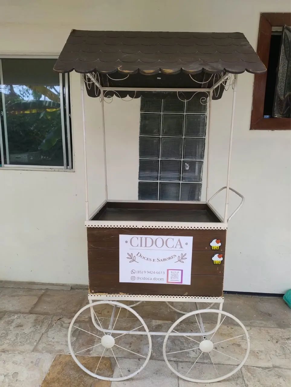 Carrinho de doces para festa