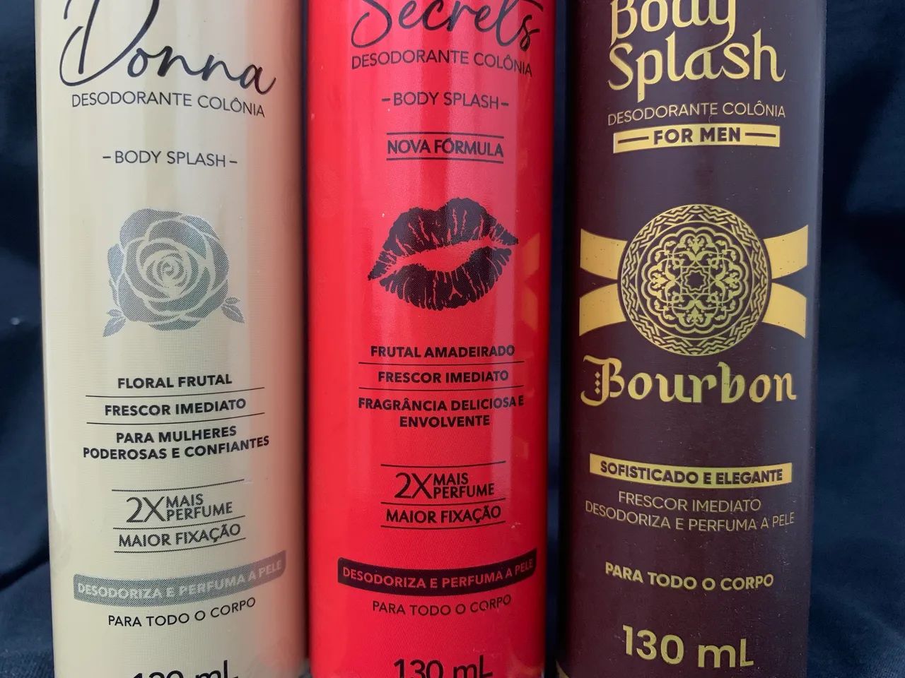 Body Splash Masculino e Feminino 130ml - Foto 5