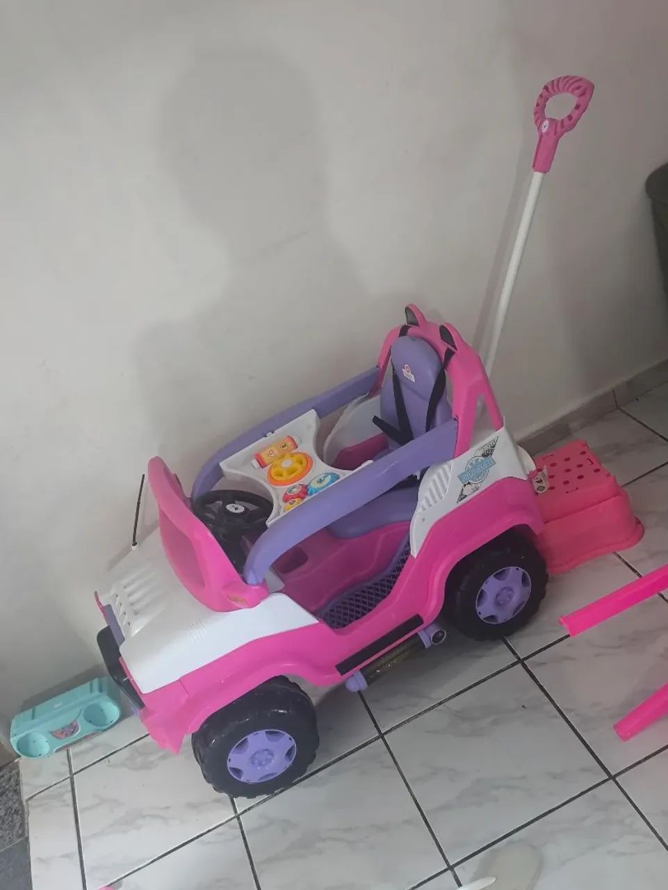 Carrinho de passeio menina  - Foto 4