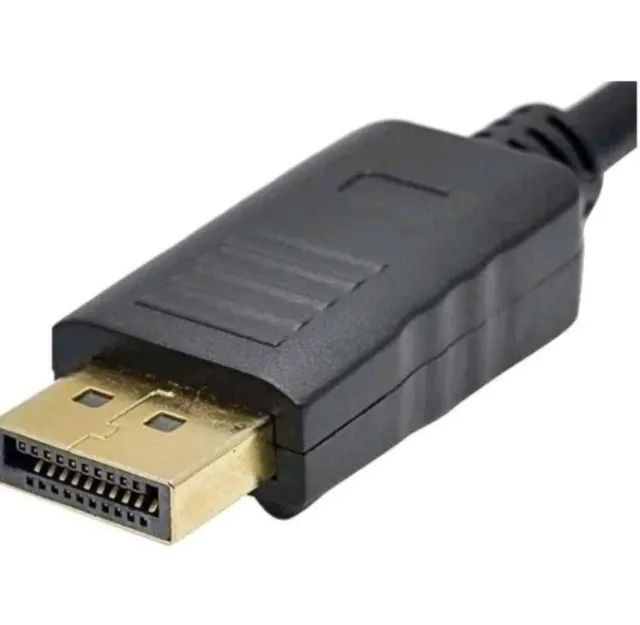 Cabo Adaptador Conversor Displayport Para Vga Vídeo Pc - Foto 2