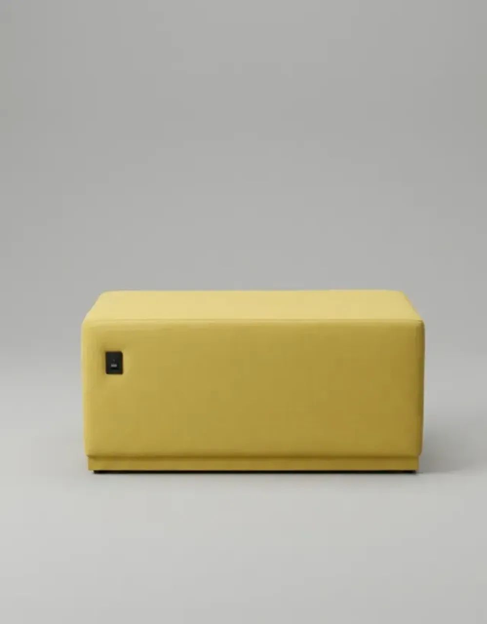 Pufe Amarelo 95x45 cm | Ideal para Bares, Tabacarias, Restaurantes e Decoração