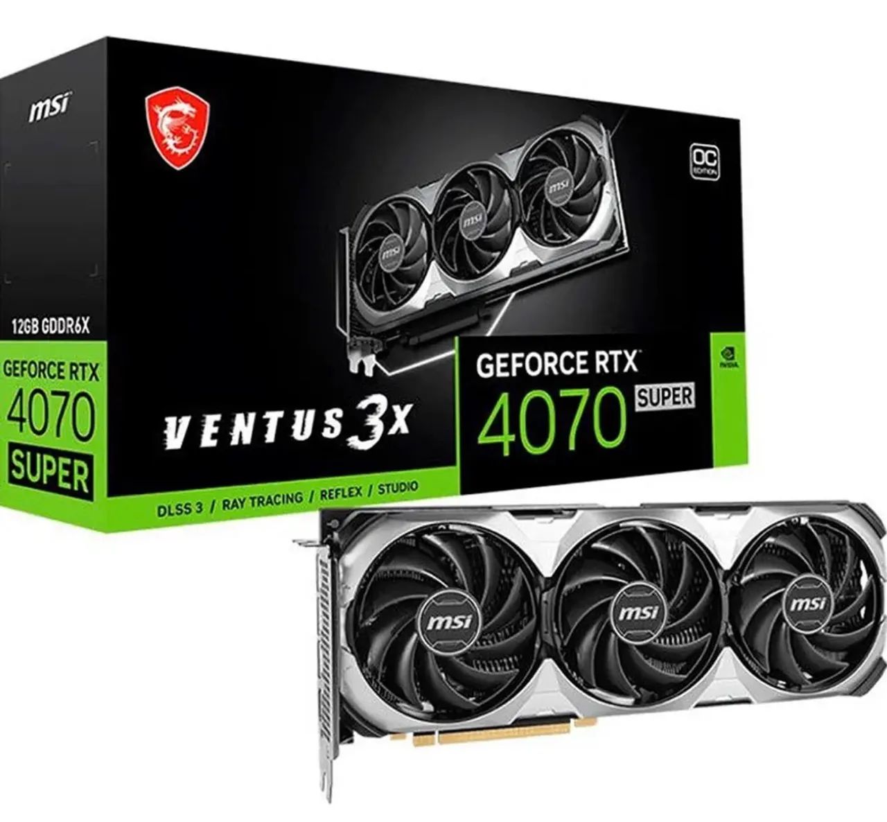 Placa de vídeo GeForce RTX 4070 SUPER NVIDIA  - Foto 2