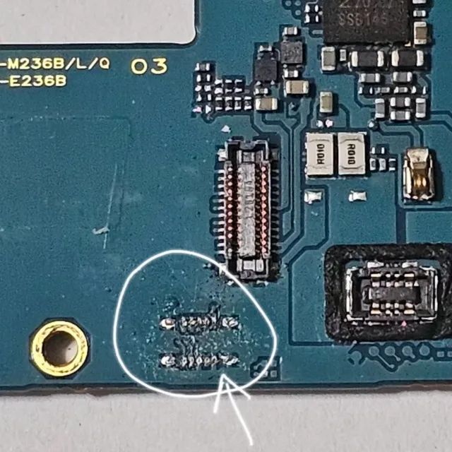 Placa Mãe Samsung M23 - Sucata - Foto 4