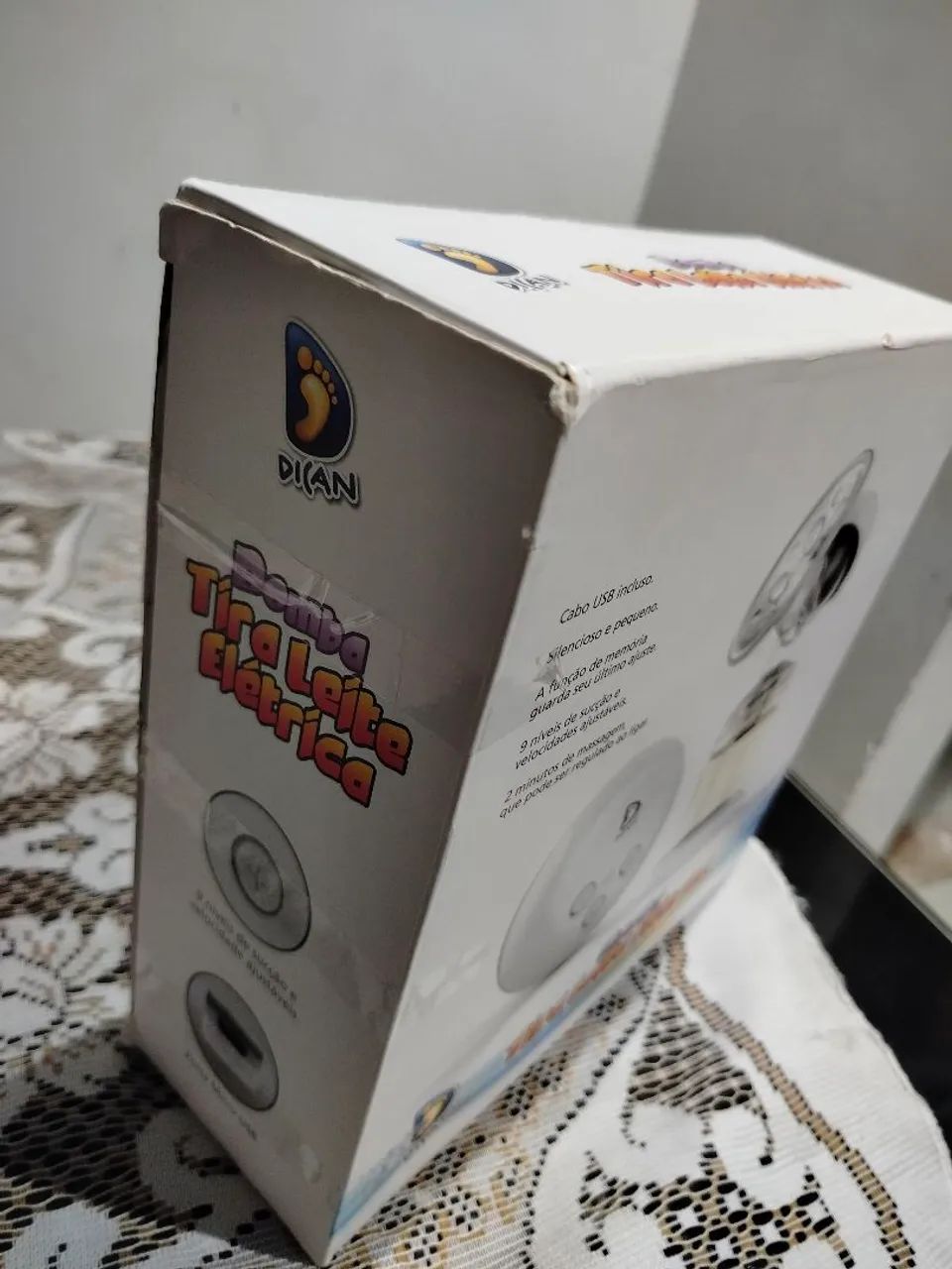 Bomba Tira-Leite Elétrica Dican - Completa na Caixa (Funcionando 100%) - Foto 2