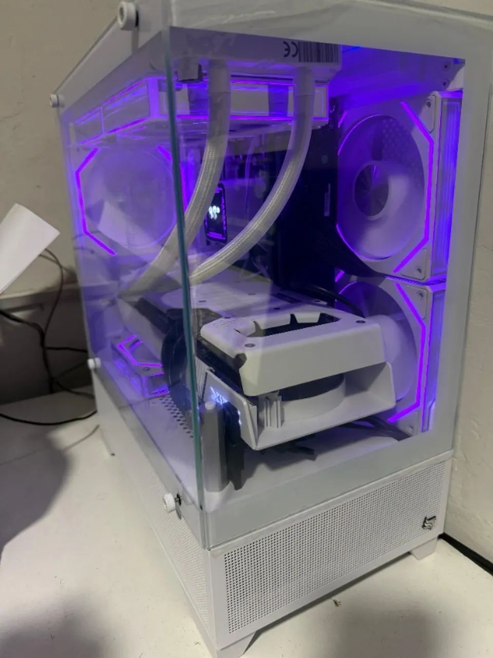 pc gamer full white am5 (todo na garantia) (perfeito para 2k,4k) - Foto 3
