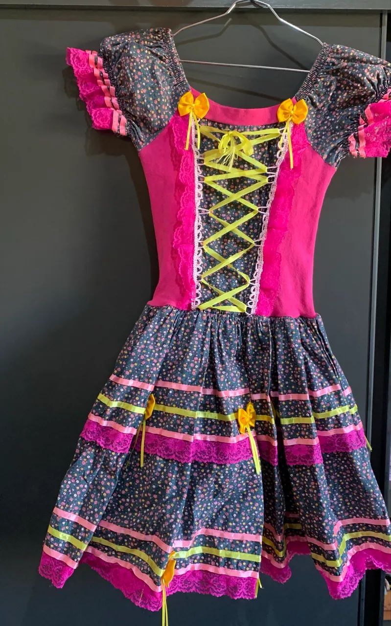 Lote de Vestidos Infantis  - Foto 5