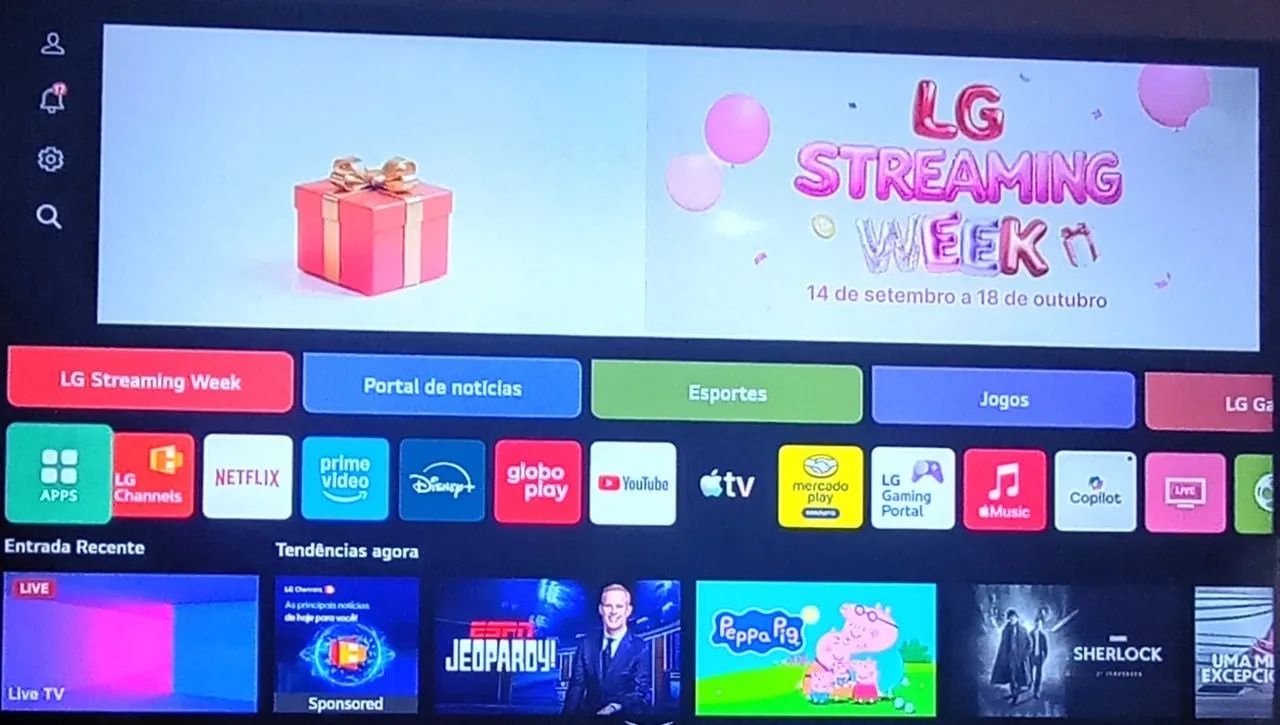 Televisão LG 50 polegadas led smart ultra 5k - Foto 5