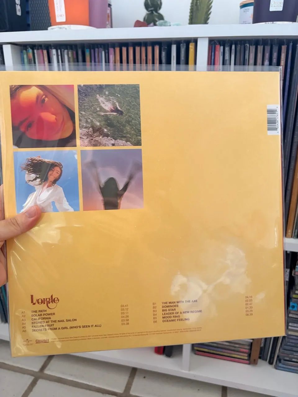 Lorde Solar Power Blue Marbled Disco de Vinil LP - Foto 3