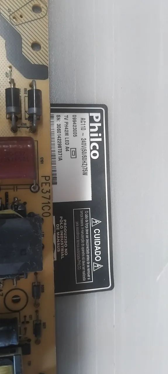 Placa Fonte philco ph42m led a4 - Foto 2