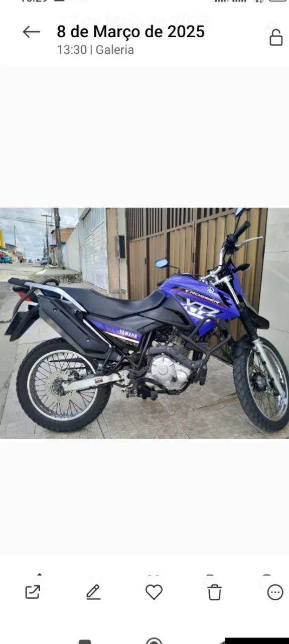 Vendo moto XTZ crosser 