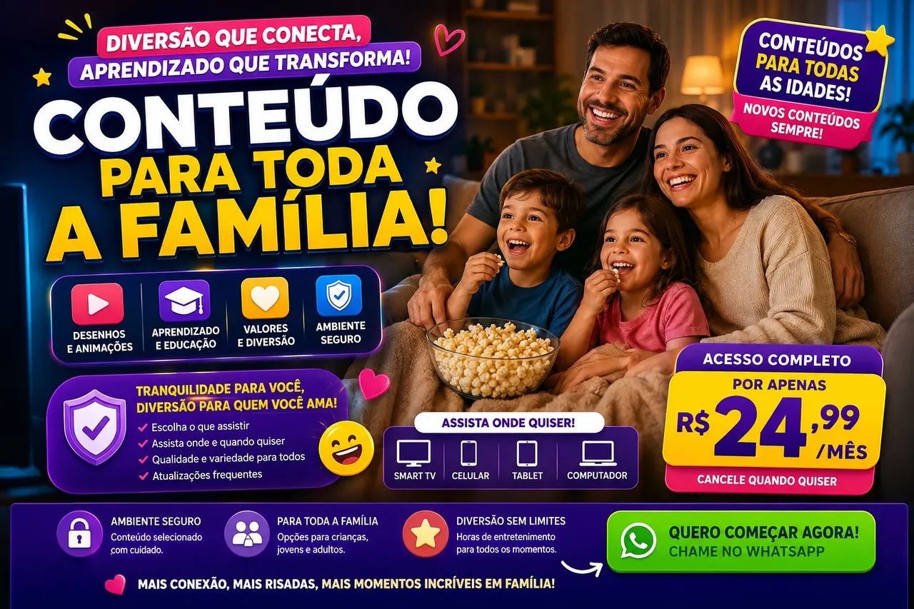 Conteúdo infantil TV