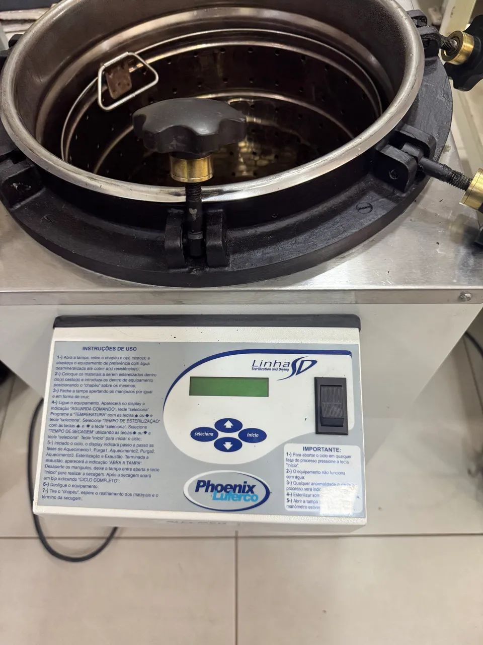 Autoclave  50 litros digital semi nova revisada e calibrada  - Foto 4
