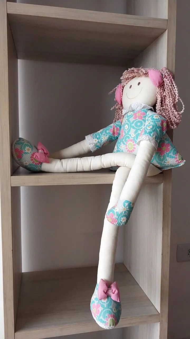 Boneca de pano grande  - Foto 2