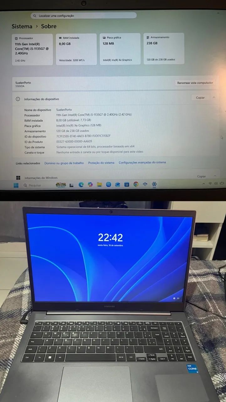 NOTEBOOK SAMSUNG CORE i5 - Foto 5