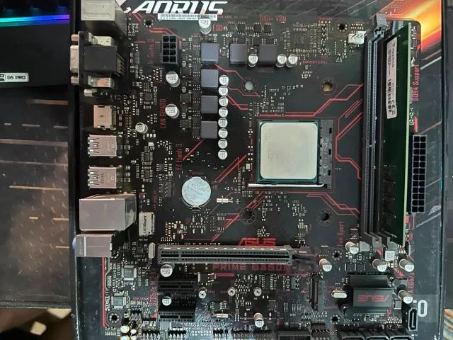 Vendo Kit placa mãe + memoria + processador  - Foto 3