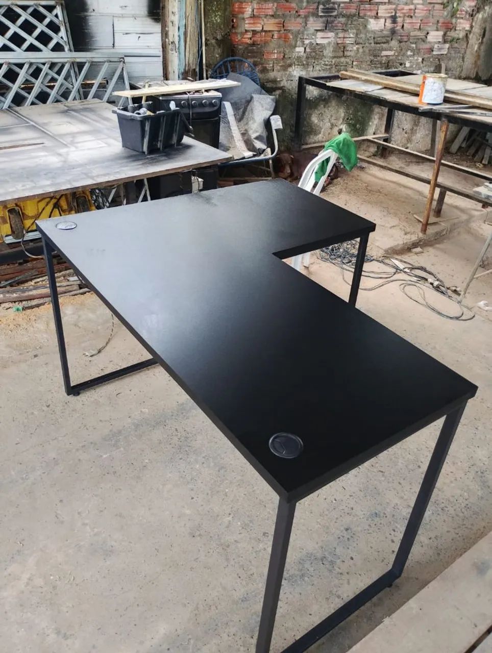 Mesa modelo em L - Foto 2