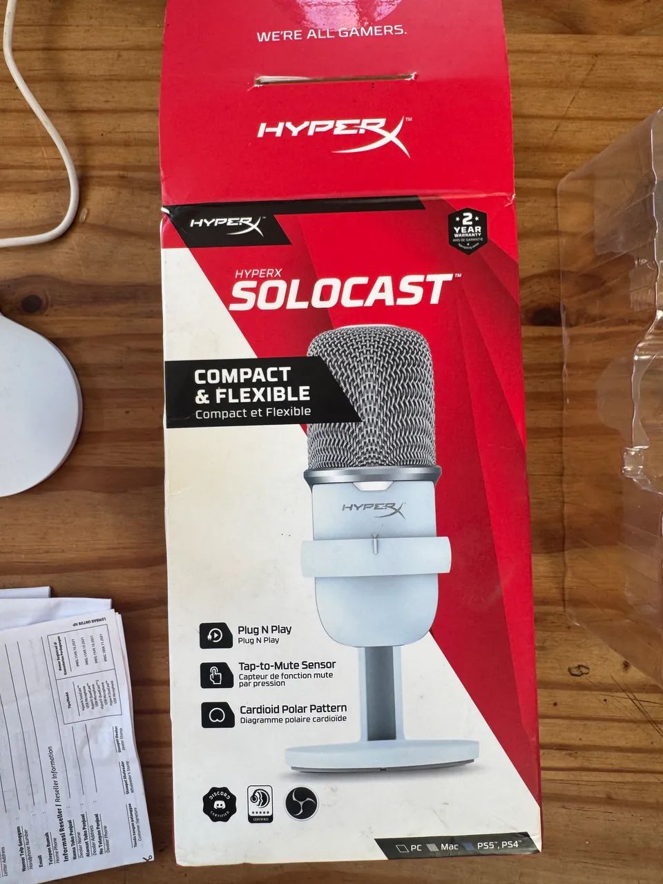 Microfone HyperX Solocast  - Foto 2