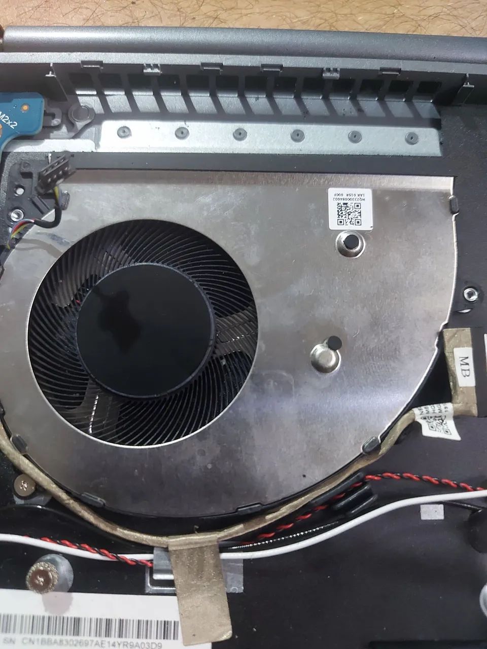 COOLER +DISSIPADOR NOTEBOOK SAMSUNG NP550XDA