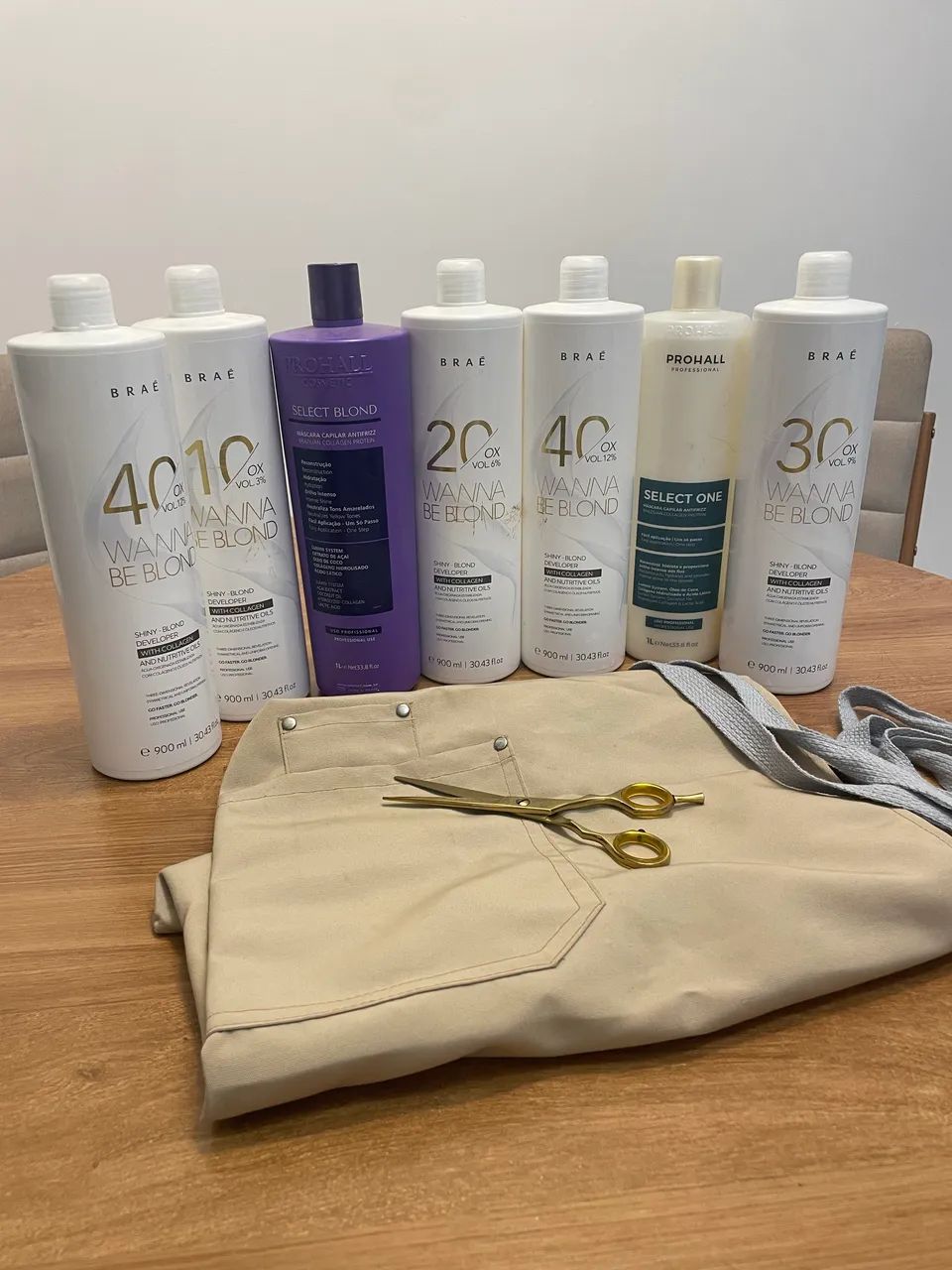 Produtos de cabelo 