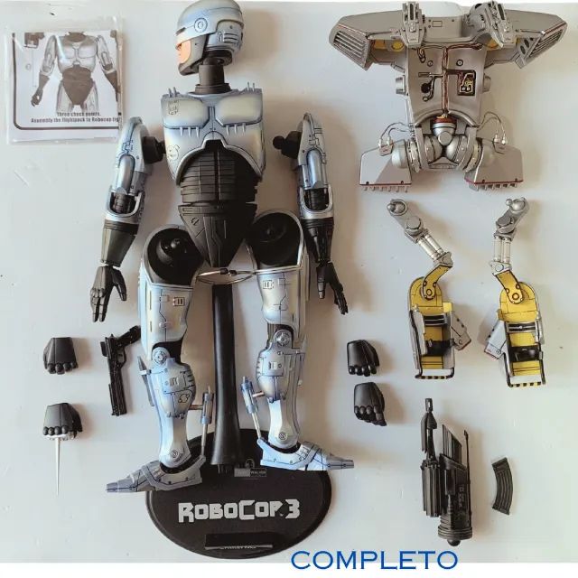 Robocop 3 Flight Pack - Hot Toys - Estado de NOVO - Jogos de Vídeo