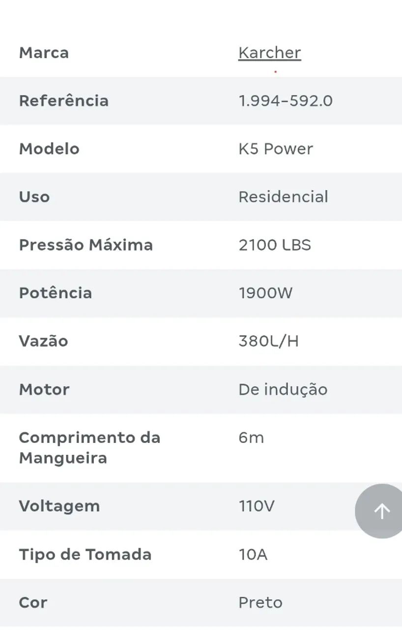 Lavadora Alta pressão k5 - Foto 3