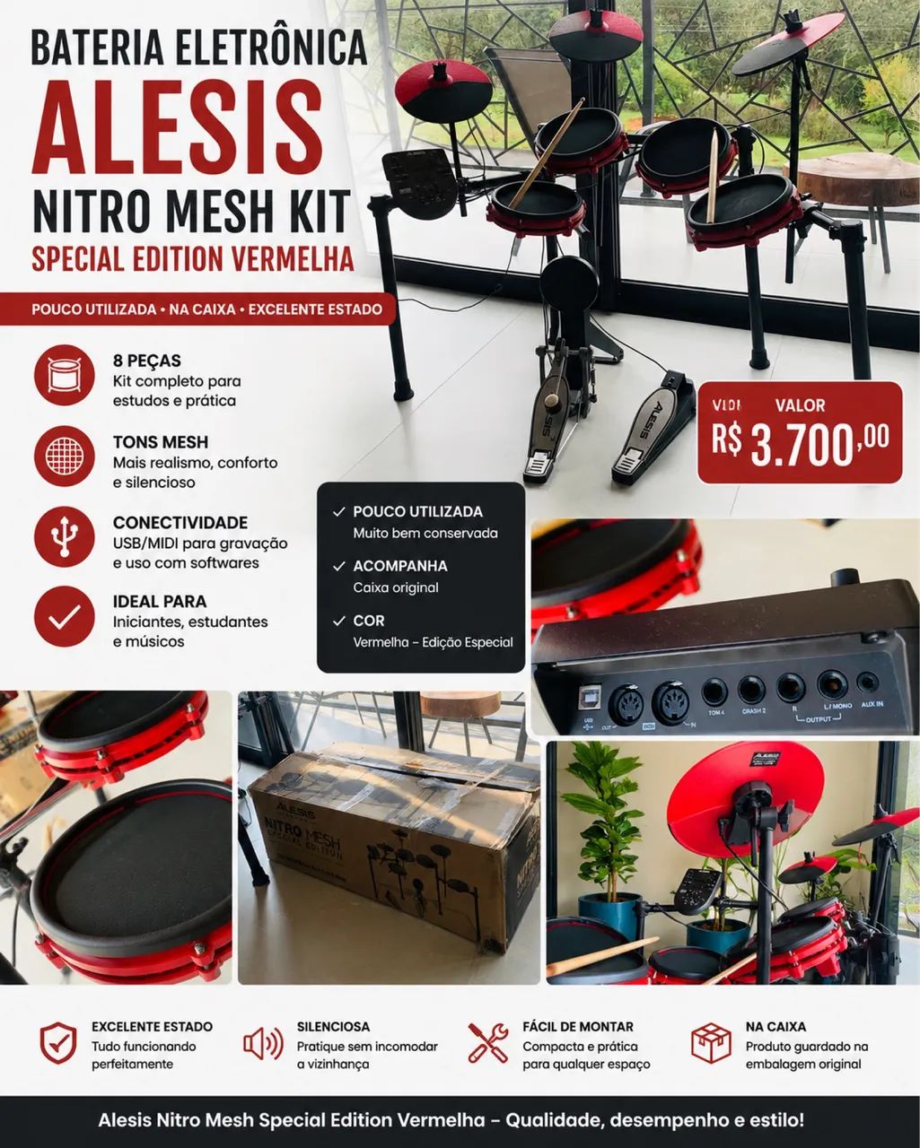 Bateria Elétrica  - Foto 5