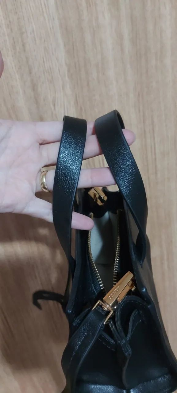 Bolsa arezzo em couro ( nunca usada) - Foto 5