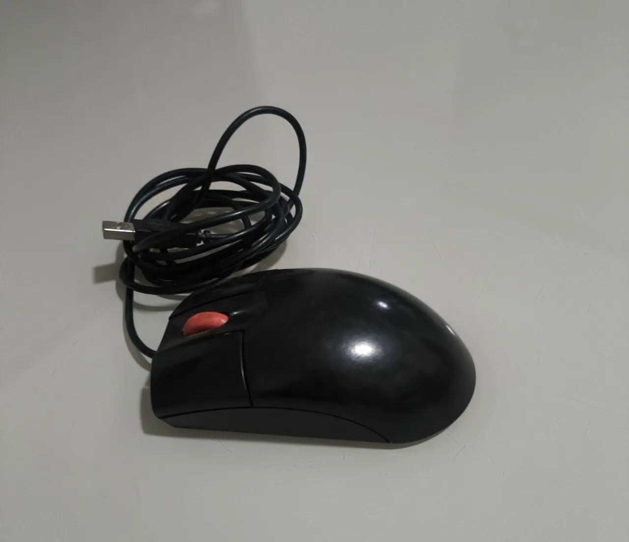 Mouse USB com Fio Preto para PC e Notebook  - Foto 2