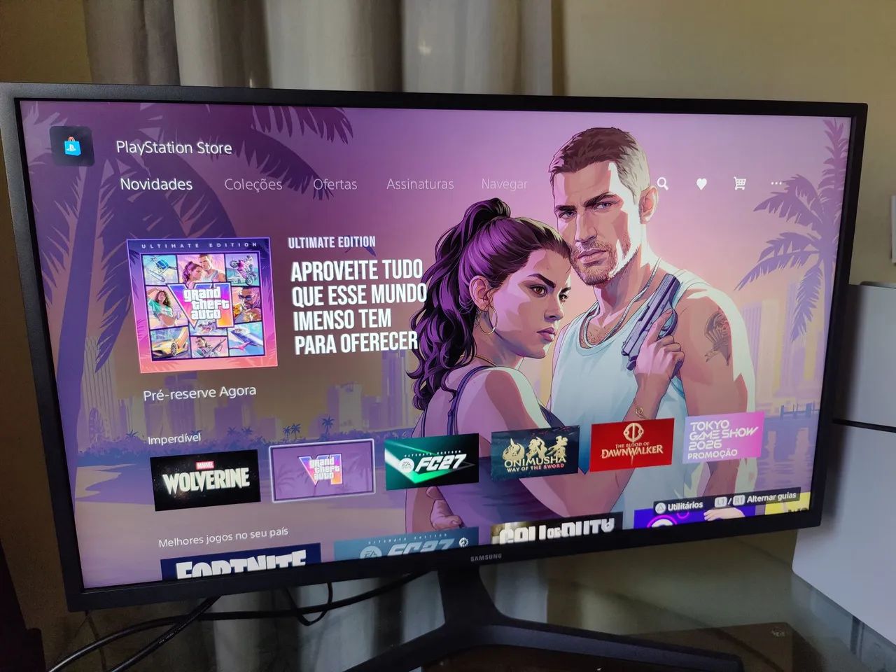 Monitor 4k Samsung 32"
