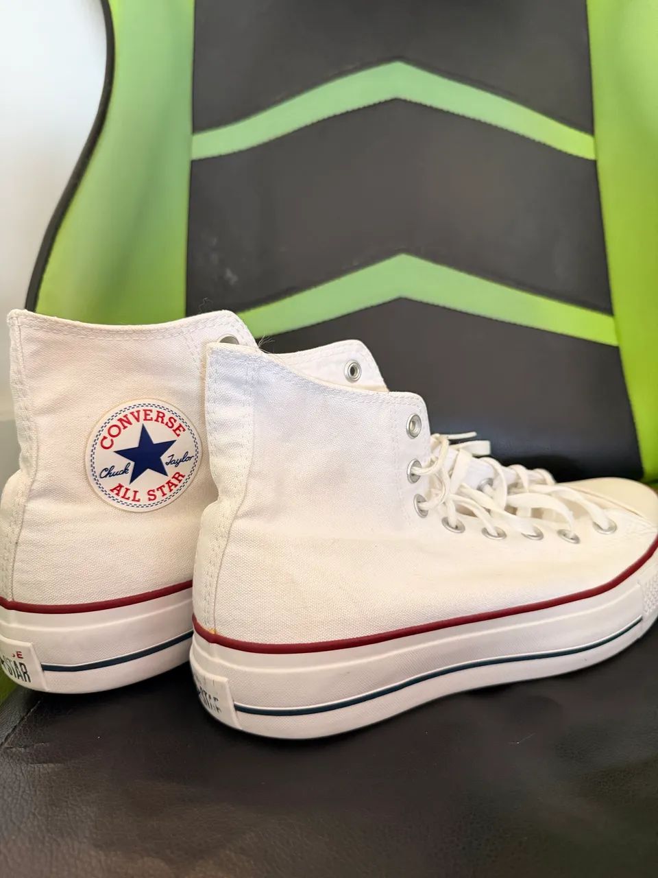 All star converse branco conservadíssimo  - Foto 4
