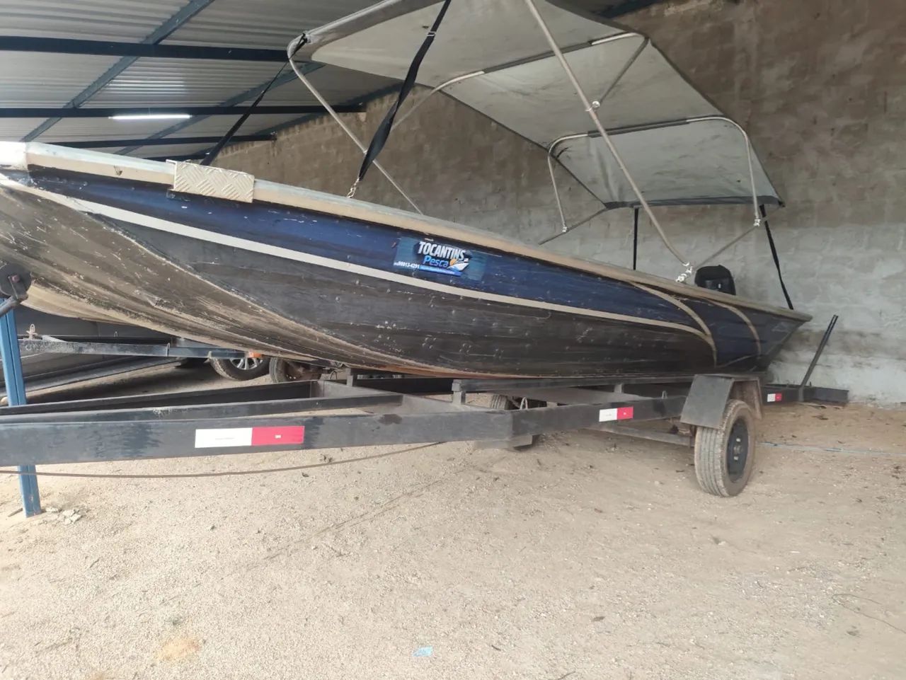 Vendo barco completo de 5,5 metros - Foto 3