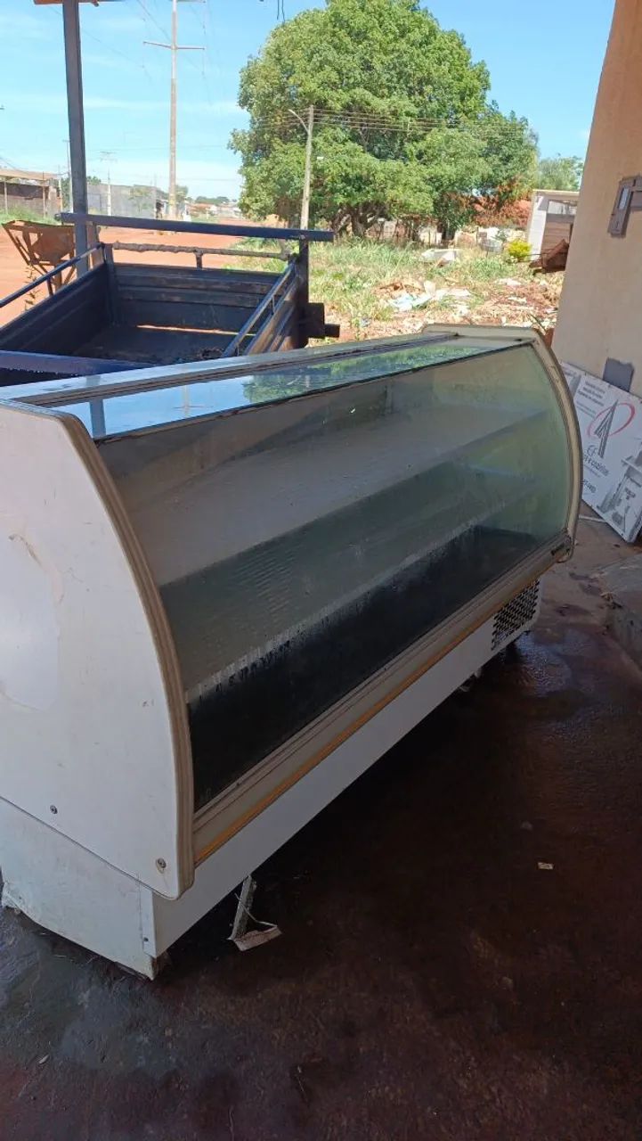 Freezer e um caixa de mercado  - Foto 4