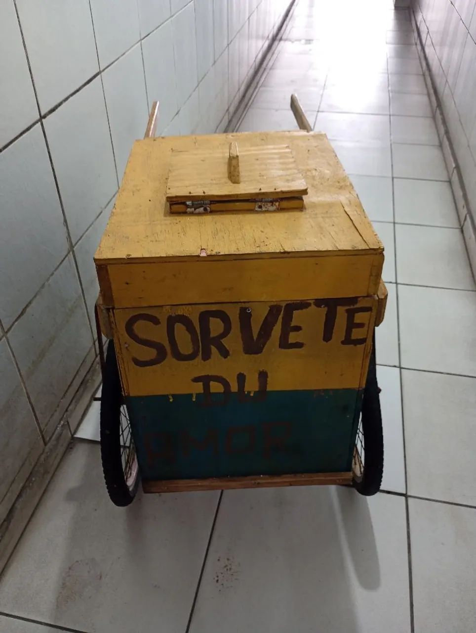 Carrinho de sorvete 